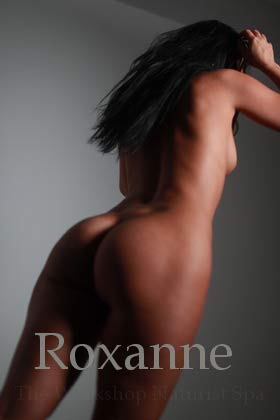 Naturist massage therapist Roxanne at Royston Spa Hertfordshire