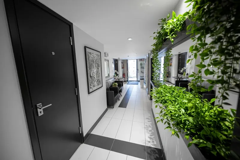 The entrance to The Workshop spa in Royston